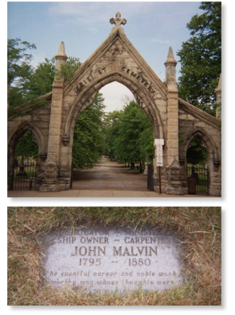 John Malvin Burial