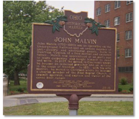 John Malvin Historical Marker