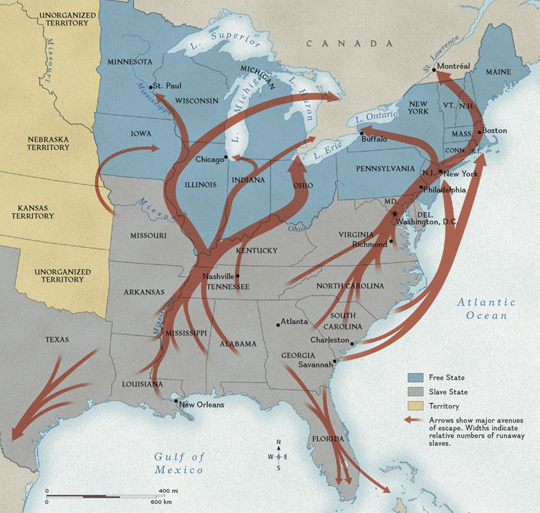 Underground Railroad: Routes to Freedom